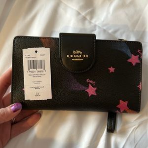 Black coach Wallet